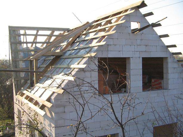 Стропильная система двухскатной крыши франтон способы завязывания - строительный журнал
