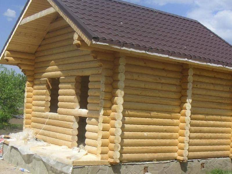 Строительство дома из оцилиндрованного бревна – технология сборки бревенчатого сруба