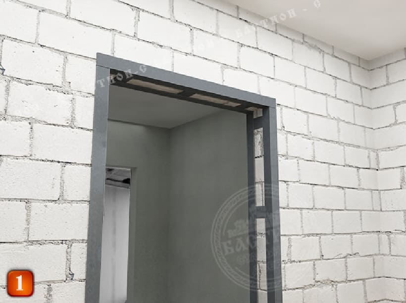 Установка двери в газобетонную стену: ставим железную, металлическую, стальную дверь