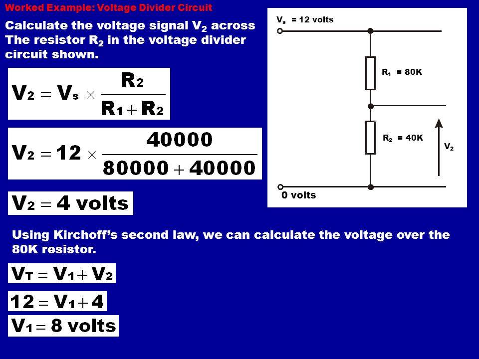 Делитель напряжения: расчет делителя напряжения на резисторах, конденсаторах и индуктивностях