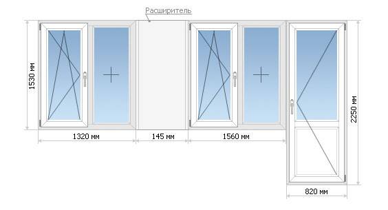 Стандартные размеры окон пвх – высота и ширина проемов пластикового окна по гост
