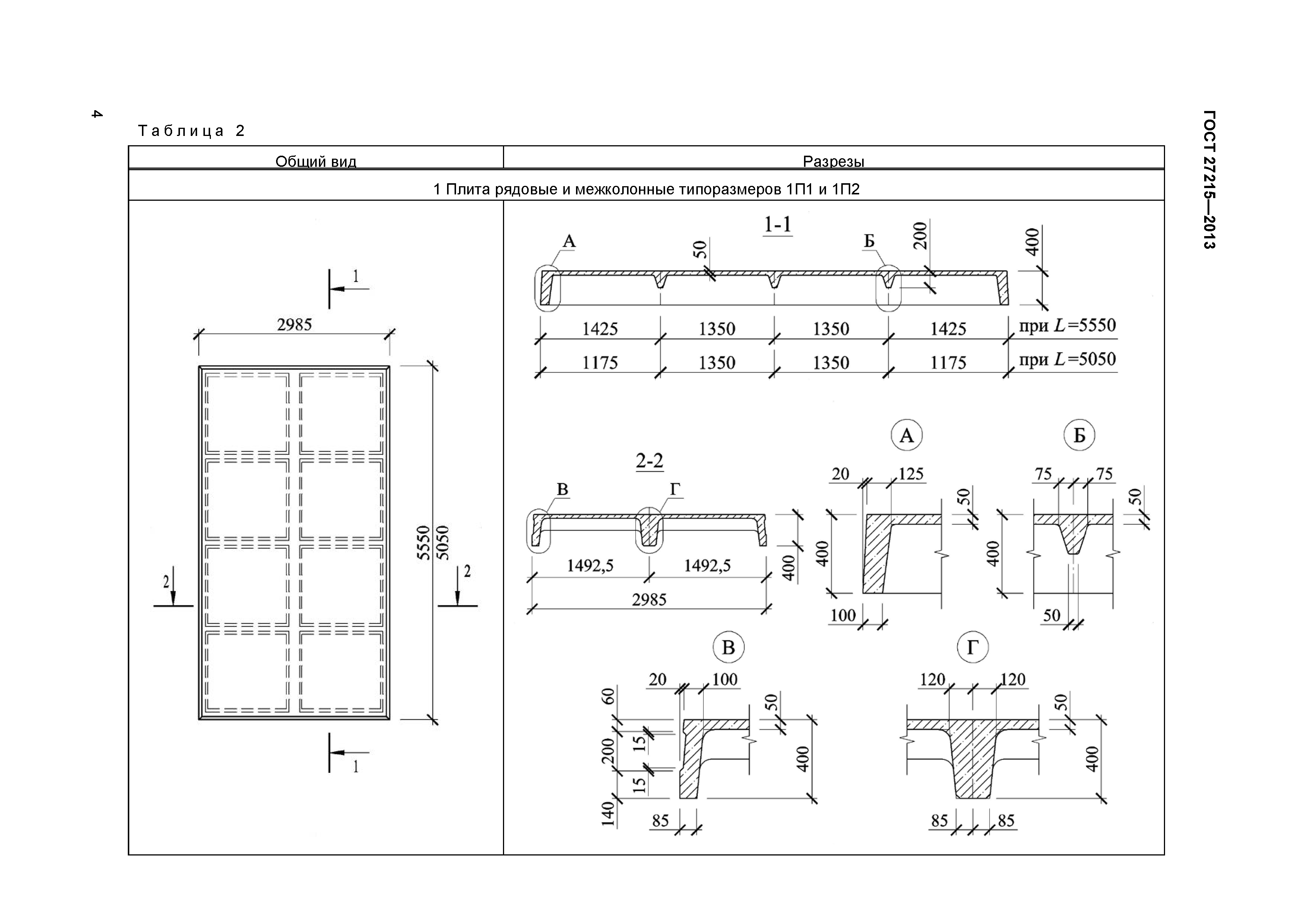 Гост 21506-2013 плиты перекрытий железобетонные ребристые высотой 300 мм для зданий и сооружений. технические условия