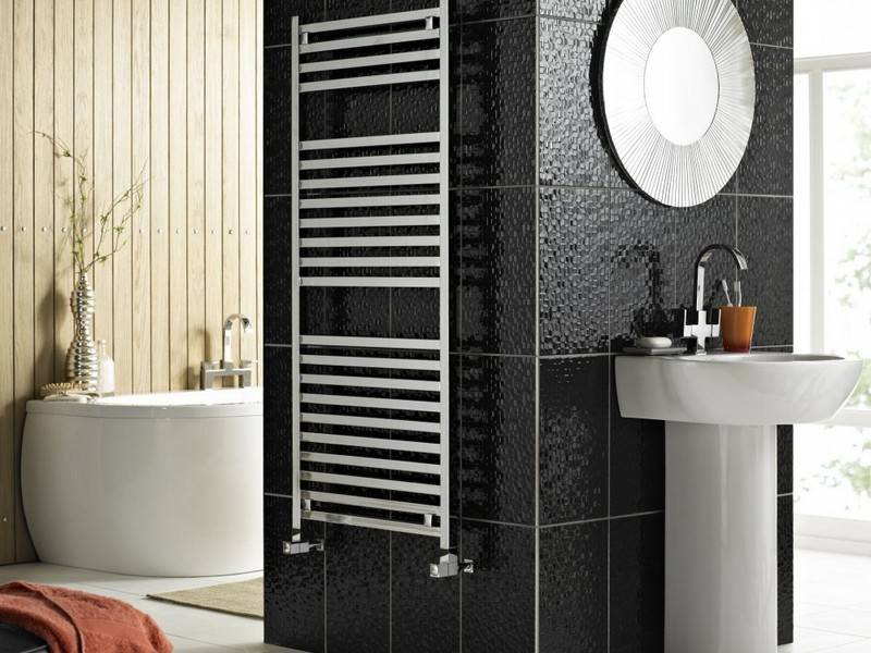 Полотенцесушители в интерьере ванной комнаты: совмещаем красоту и практичность