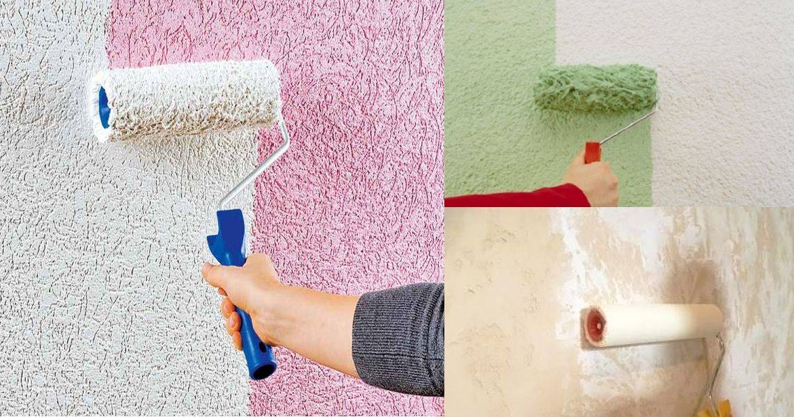 Технология фактурной покраски стен своими руками. поэтапное описание процесса с фото и видео