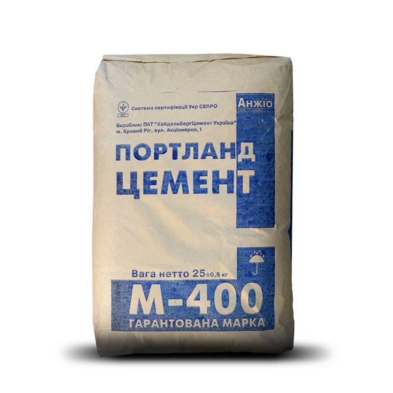 Сколько стоит мешок (50 кг) цемента марки м400?