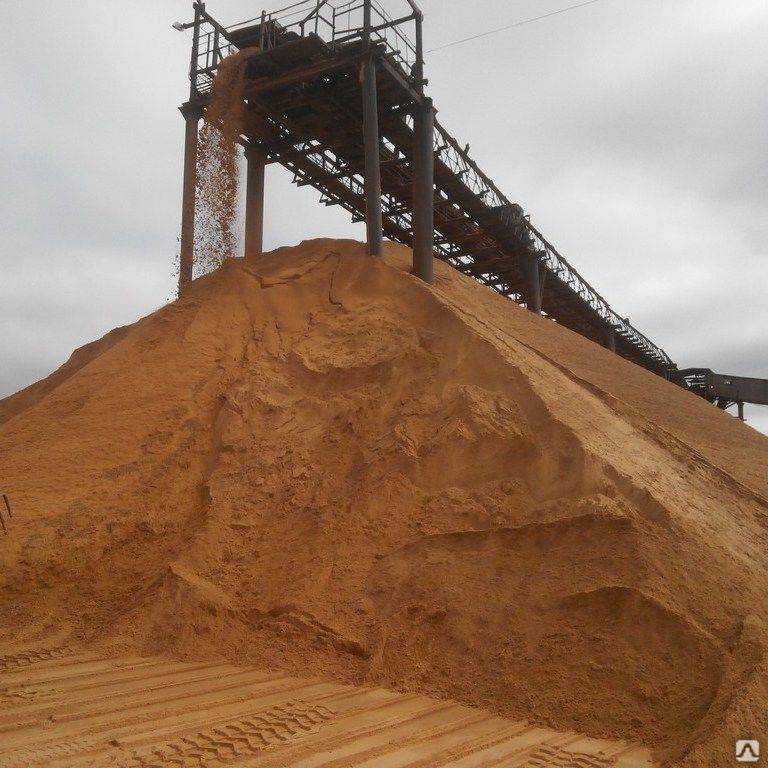 Виды песка и области его применения