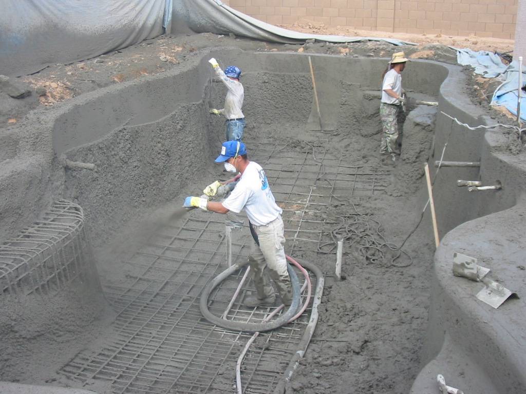 Торкретирование поверхности: состав торкрет-бетона и особенности технологии нанесения